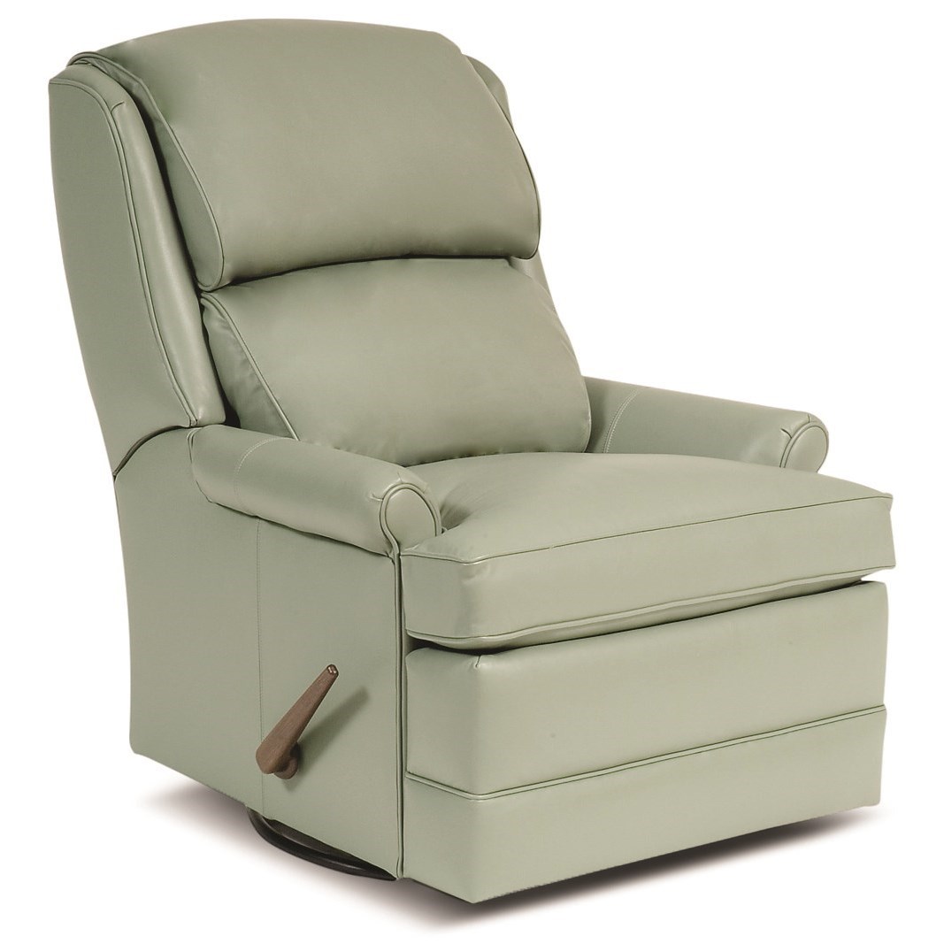 All Leather Swivel Rocker Recliner Chair Design